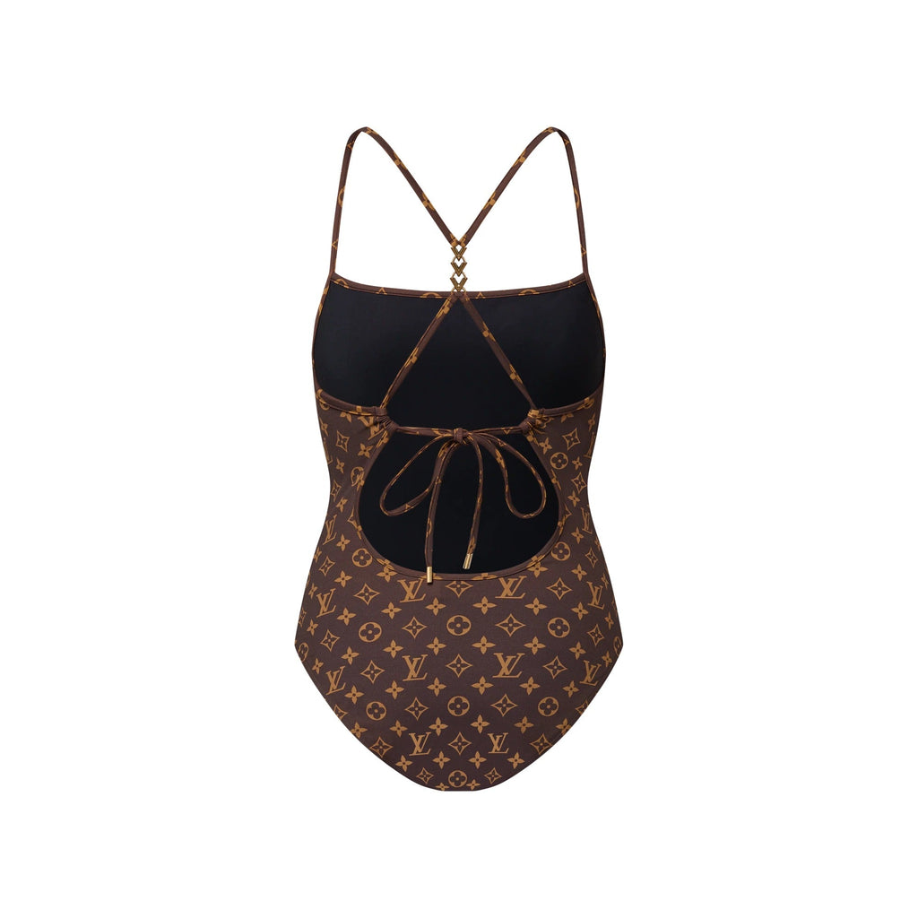 Monogram One-Piece Swimsuit