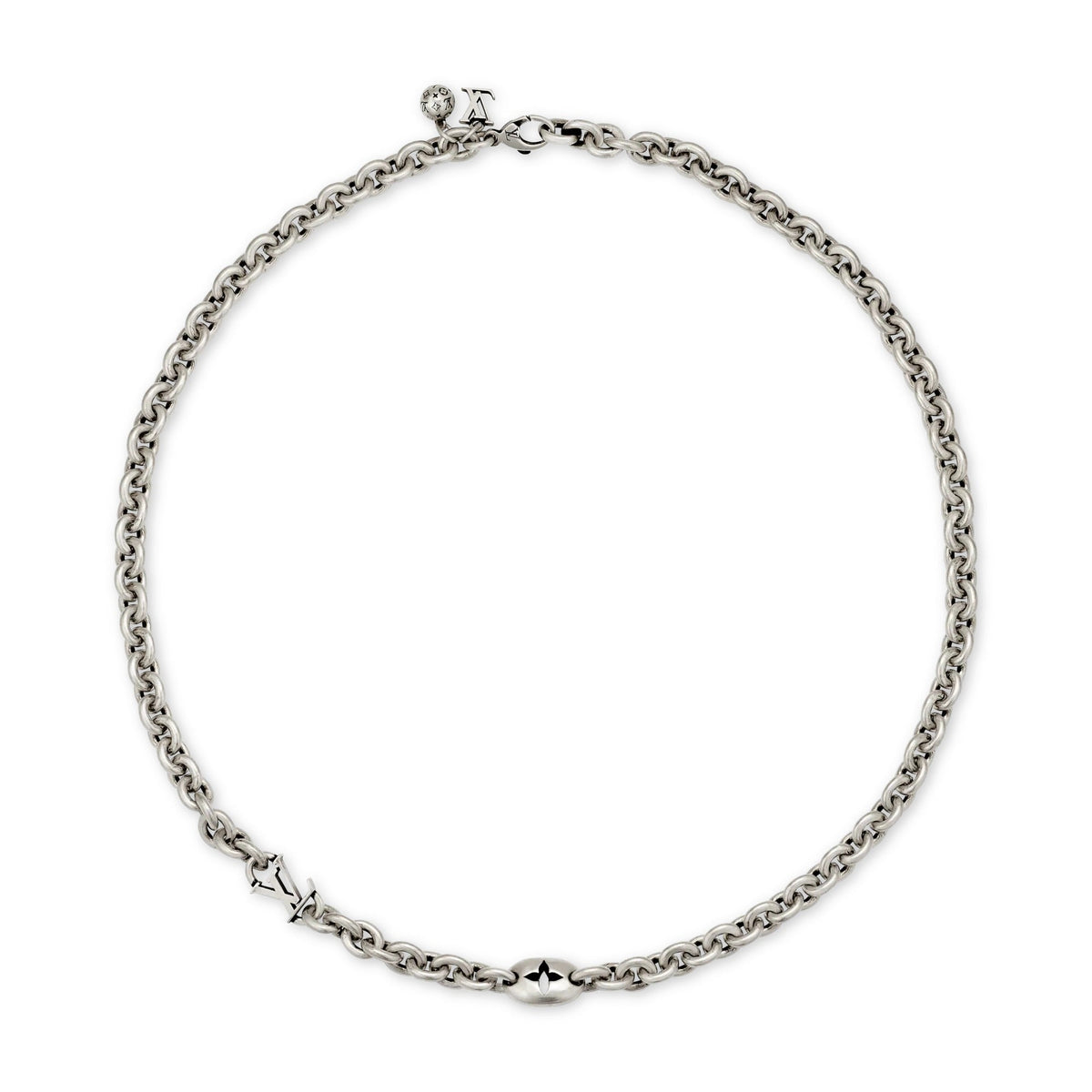 Monogram Flower Necklace