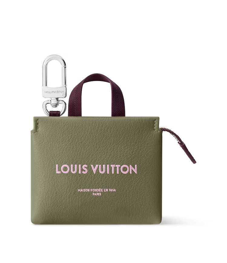 LV Mini Shopper Tote Bag Charm