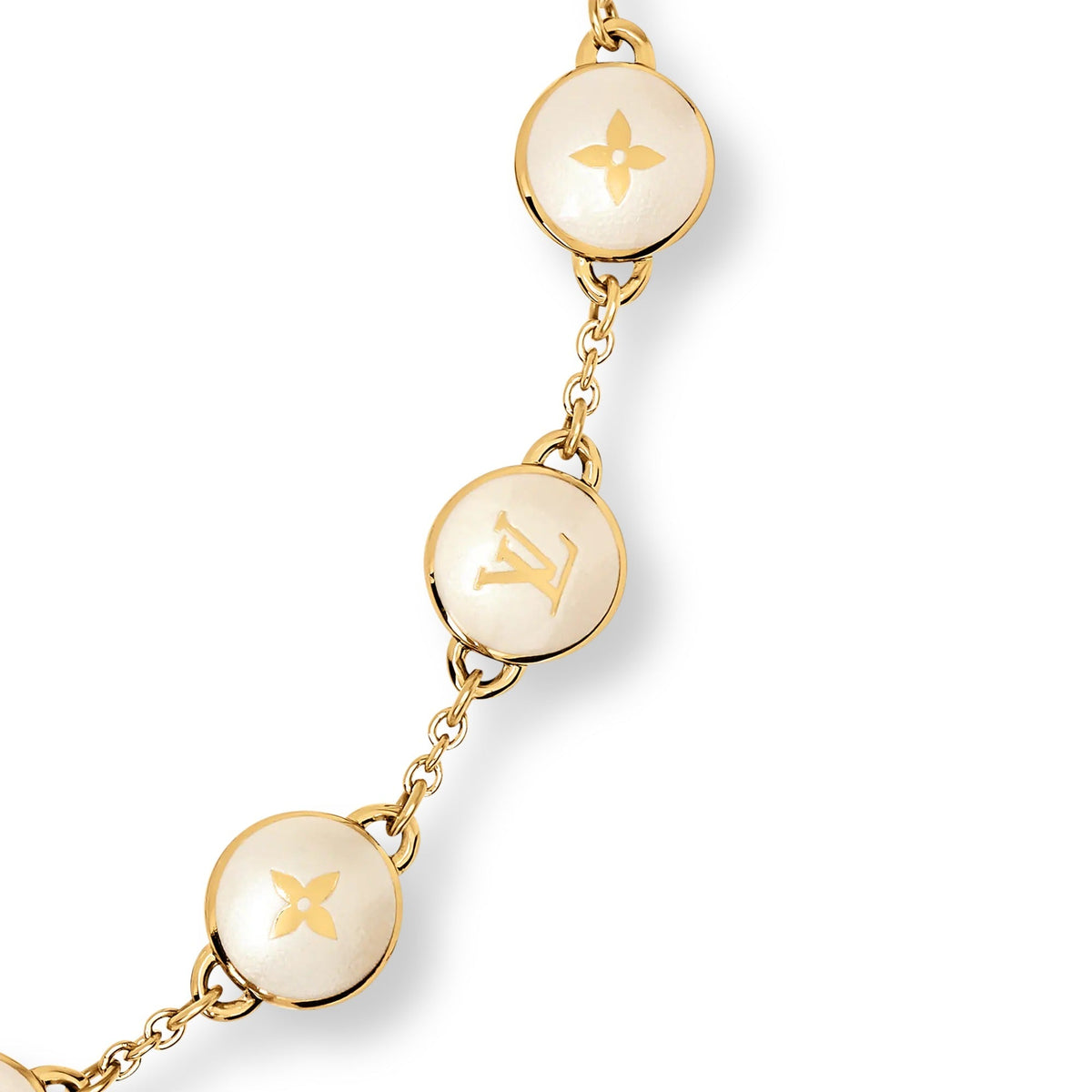 LV Pearly Confetti Necklace