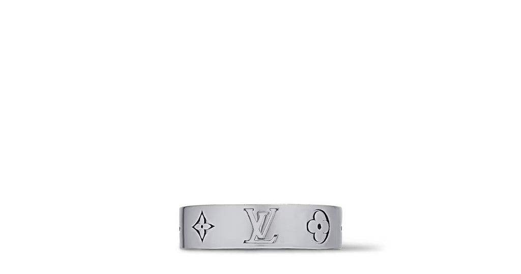 LV Mosaic Thin Ring