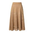 Woven-Effect Knit Skirt