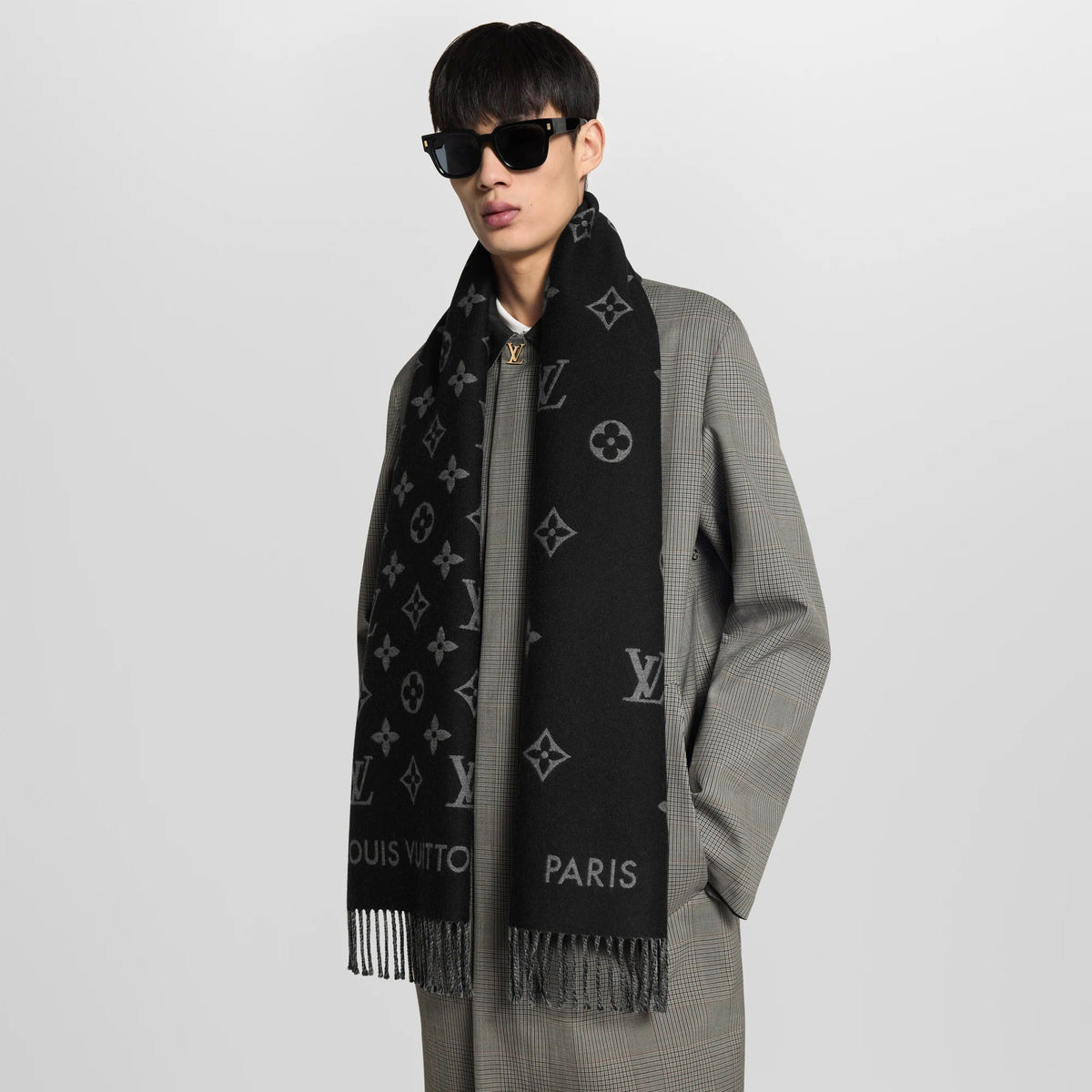 All About Monogram Scarf