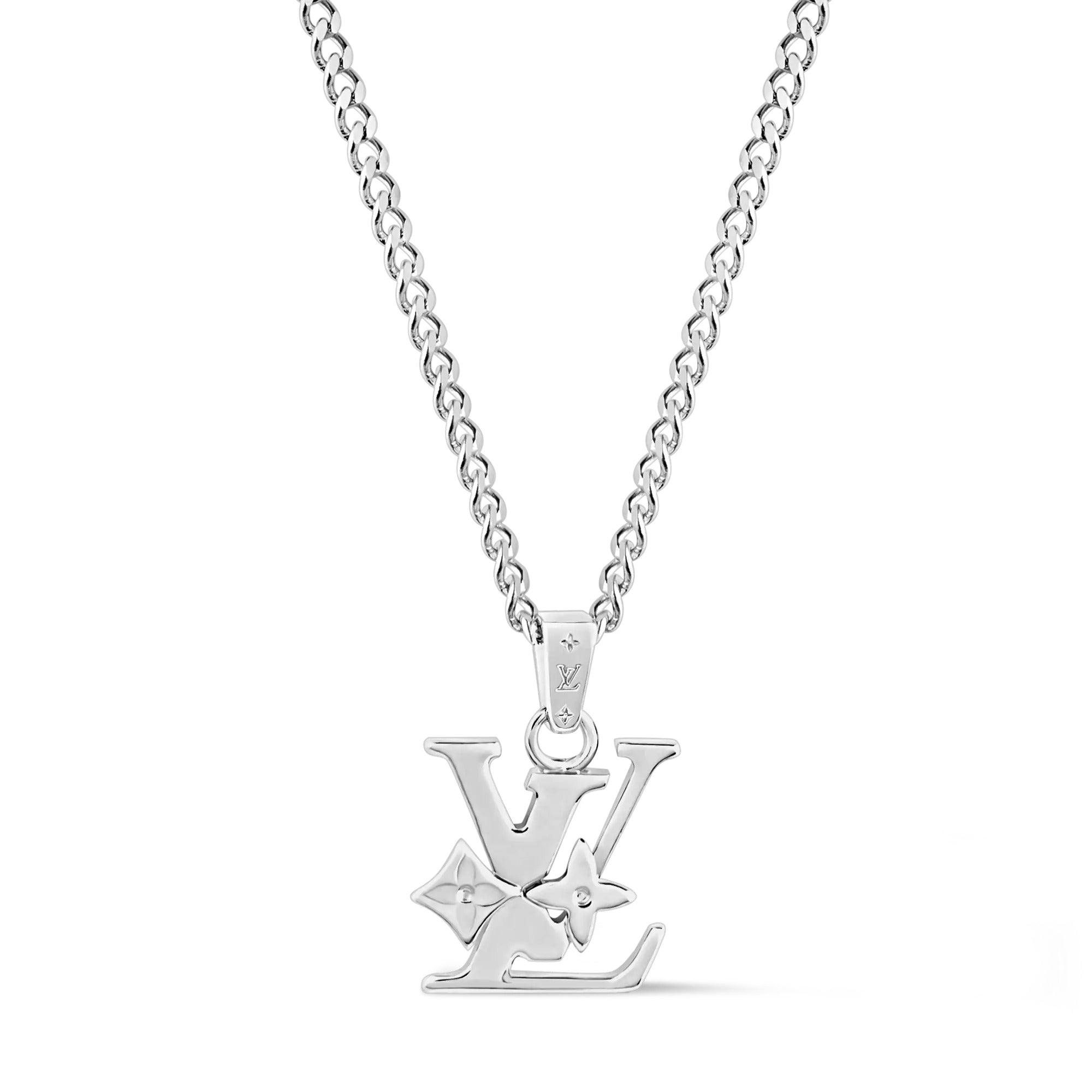 Monogram Row Pendant