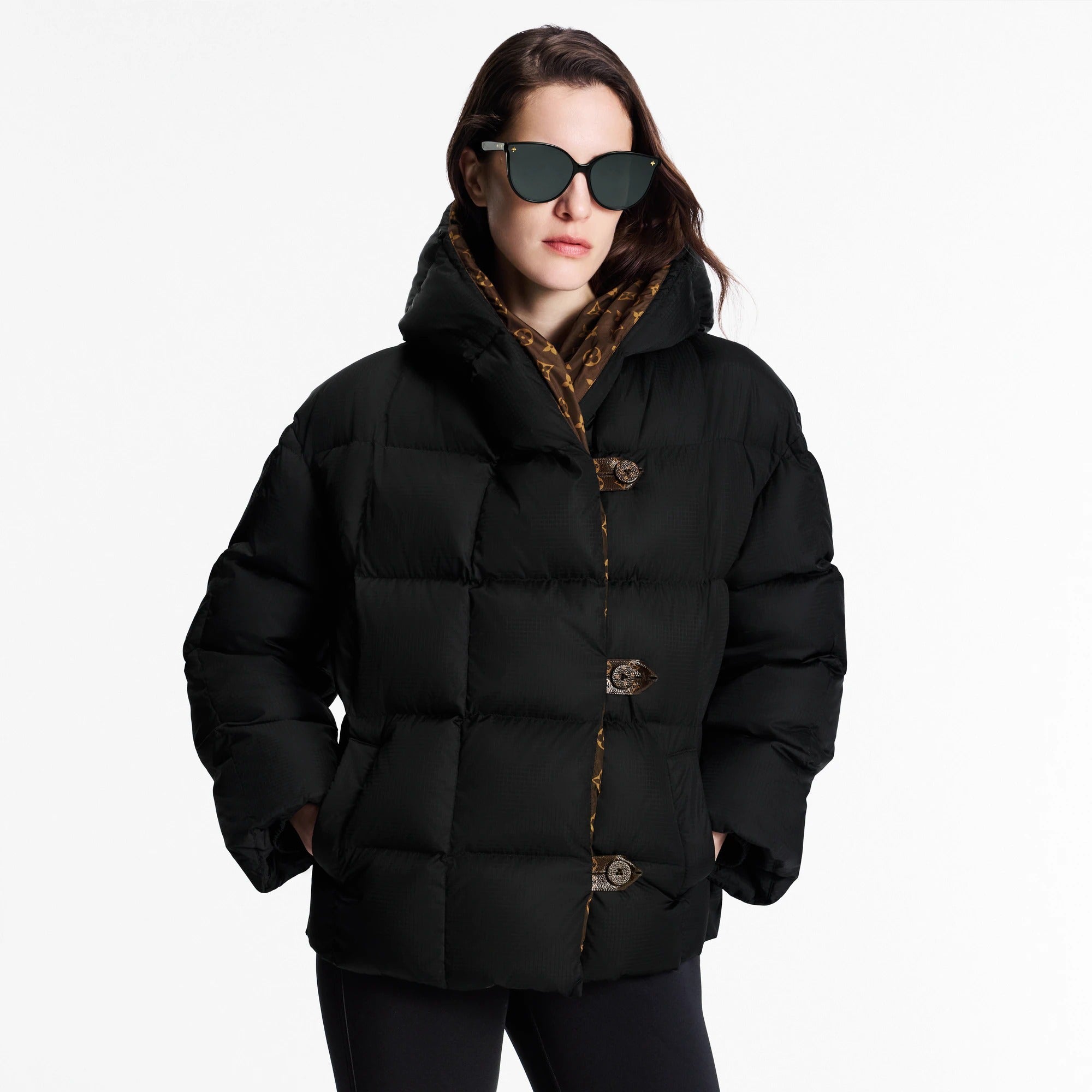 Long-Sleeved Pillow Puffer Jacket