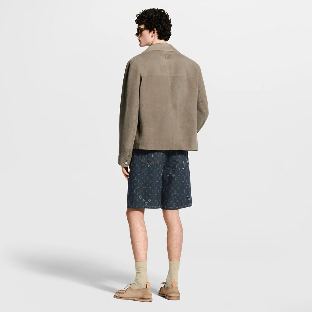 Light Suede Workwear Jacket