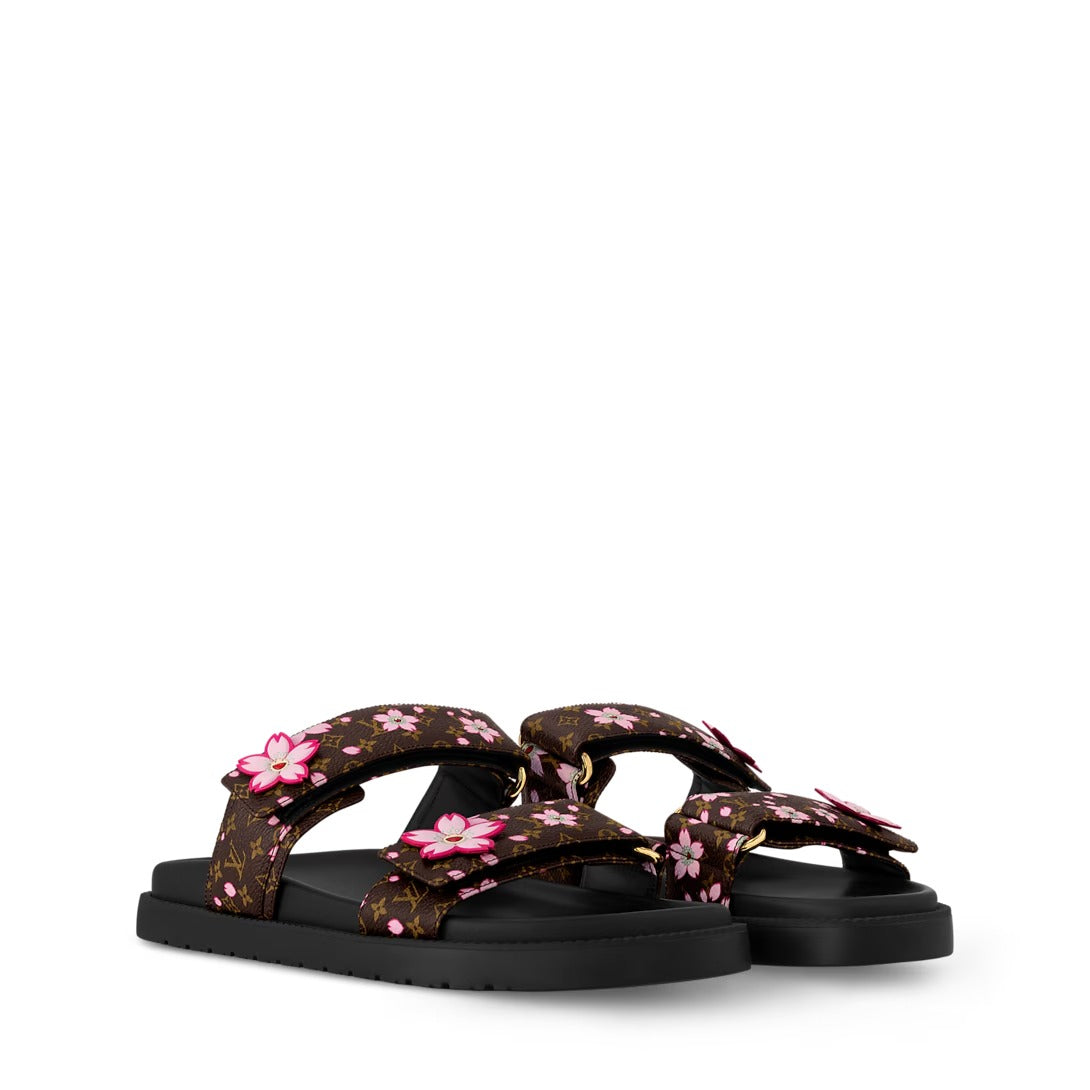 LV x TM LV Sunset Flat Comfort Mule