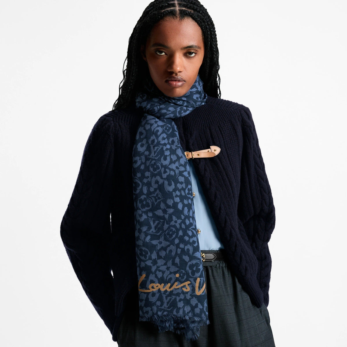 LV Safari Stole