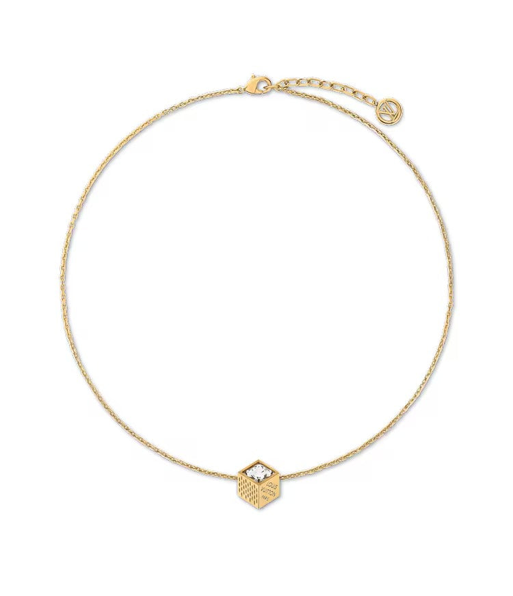 LV Cube Necklace