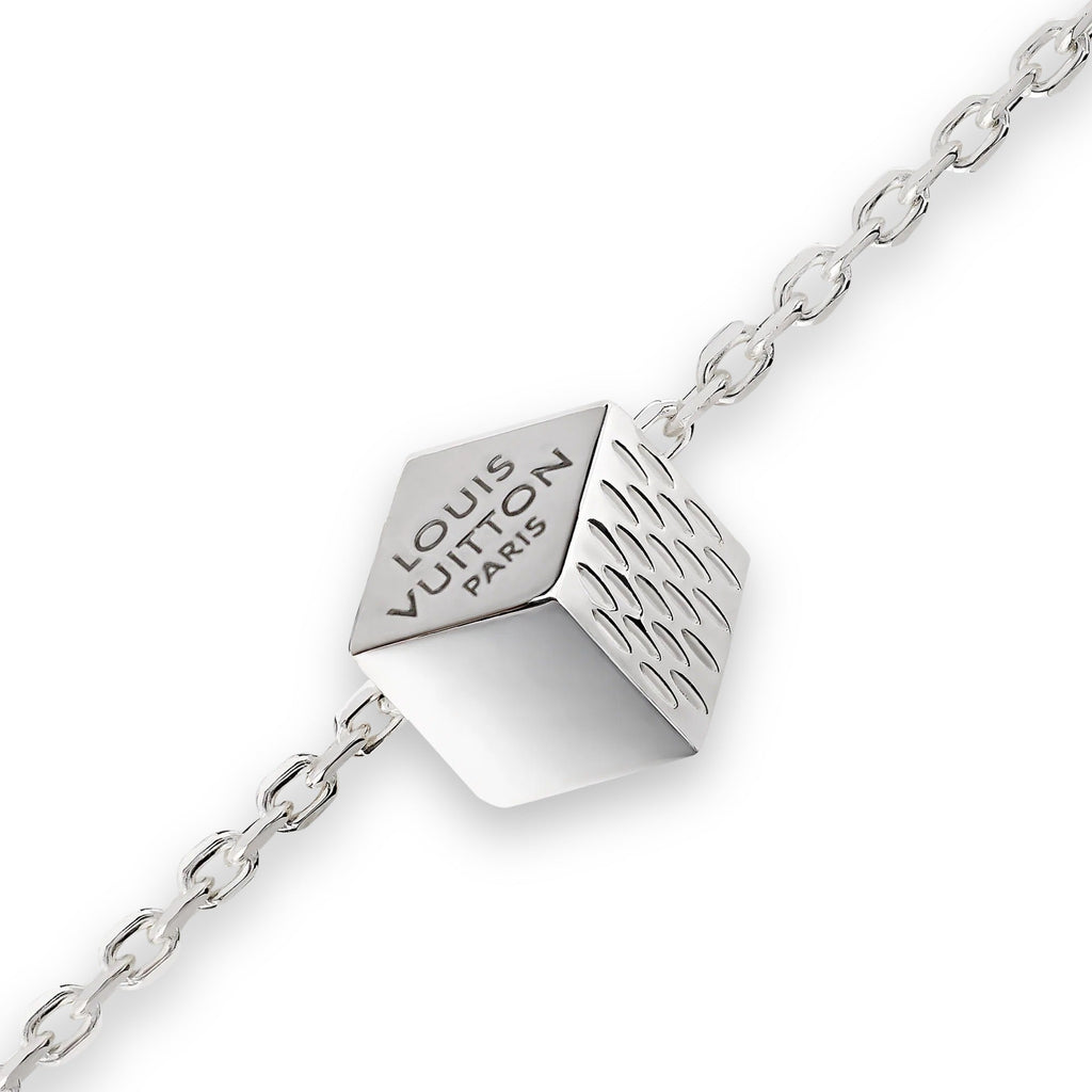 LV Cube Bracelet Silver