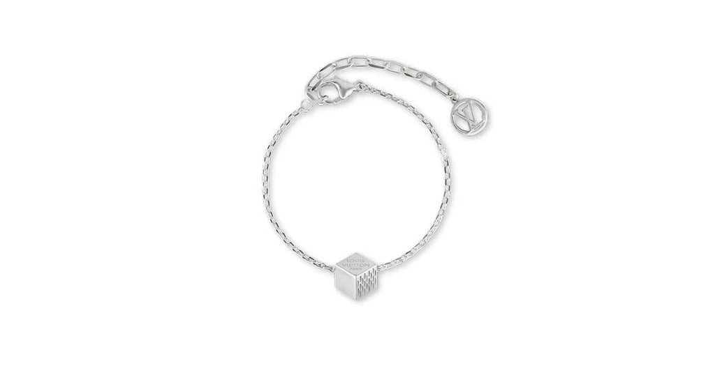 LV Cube Bracelet Silver