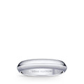 LV Diamonds 4mm Band, Platinum