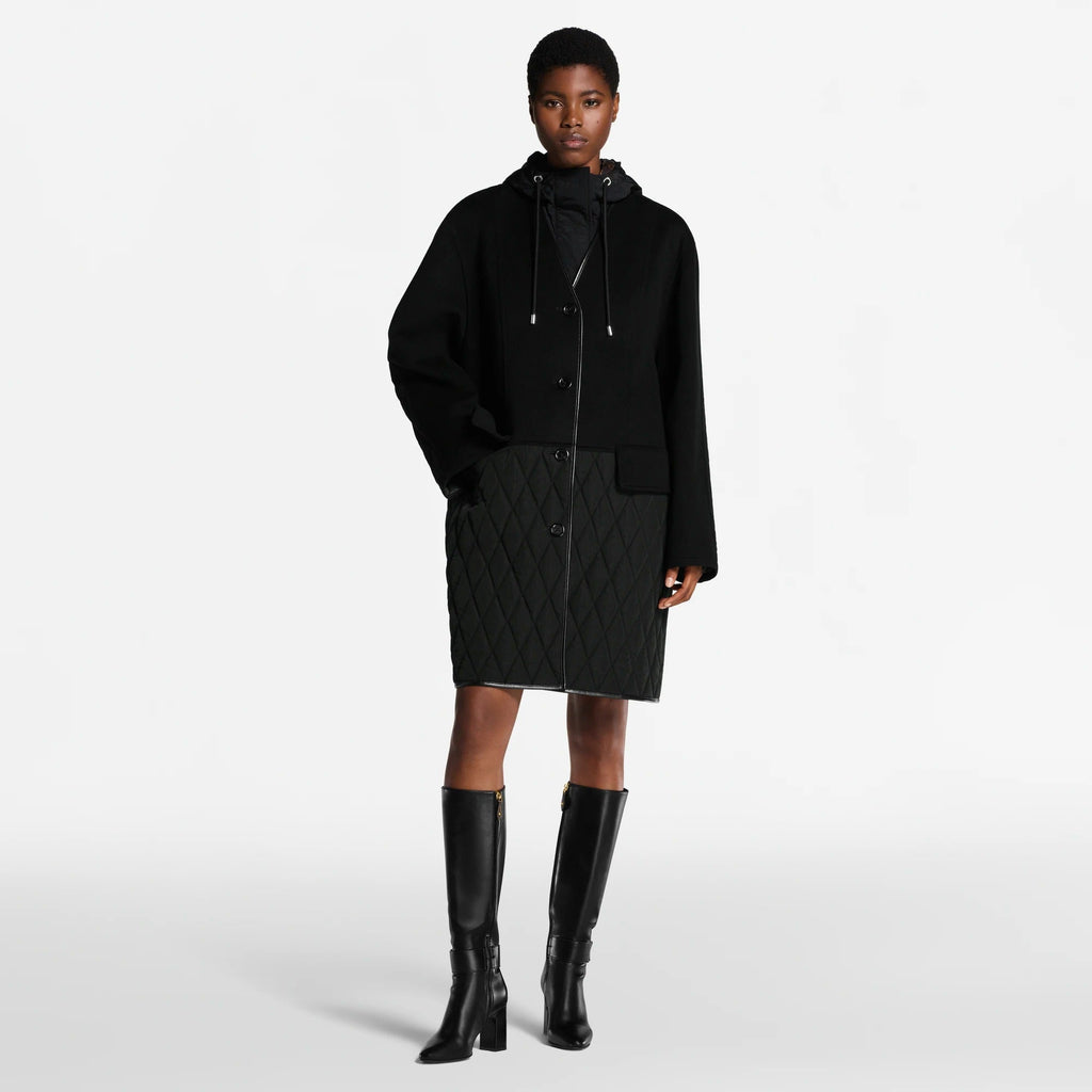 Quilt Accent Coat