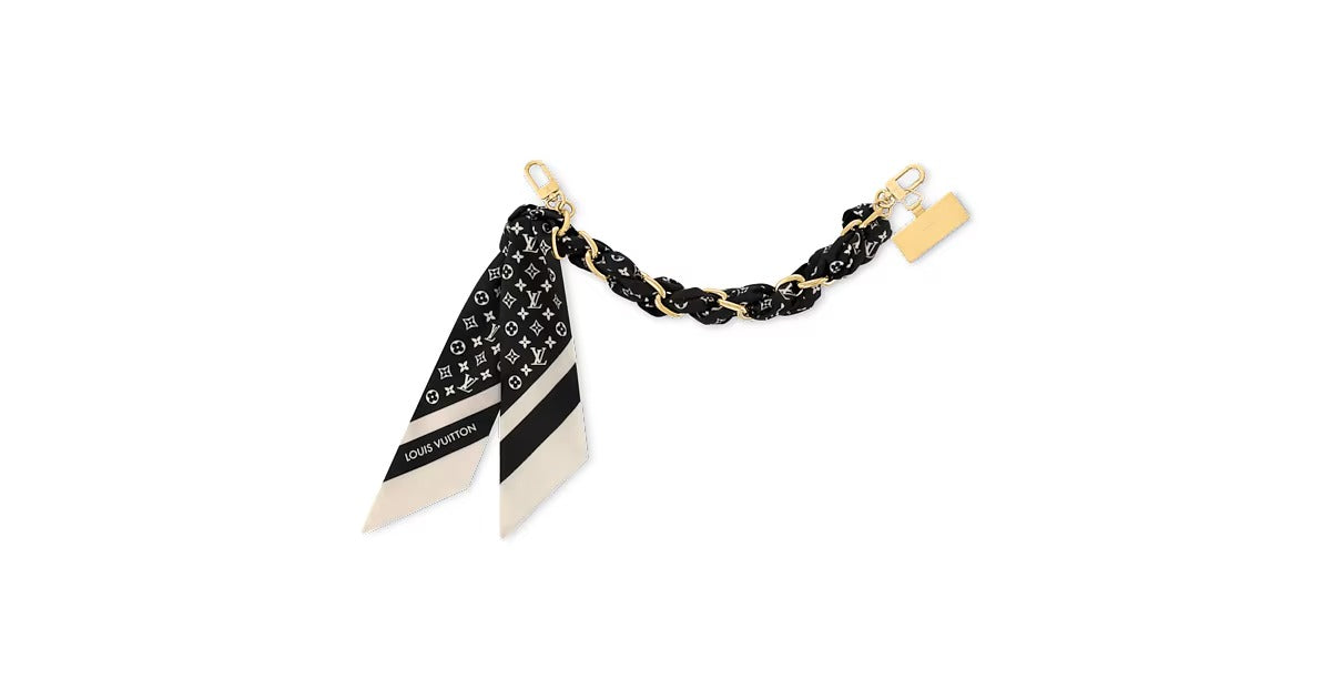 Monogram Silhouette Bag Charm And Phone Strap