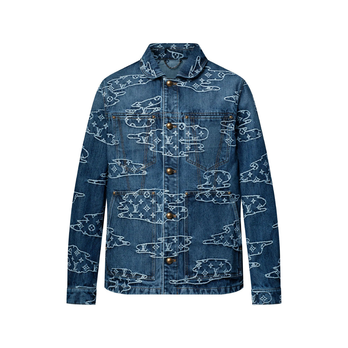 Monogram Denim Workwear Blouson