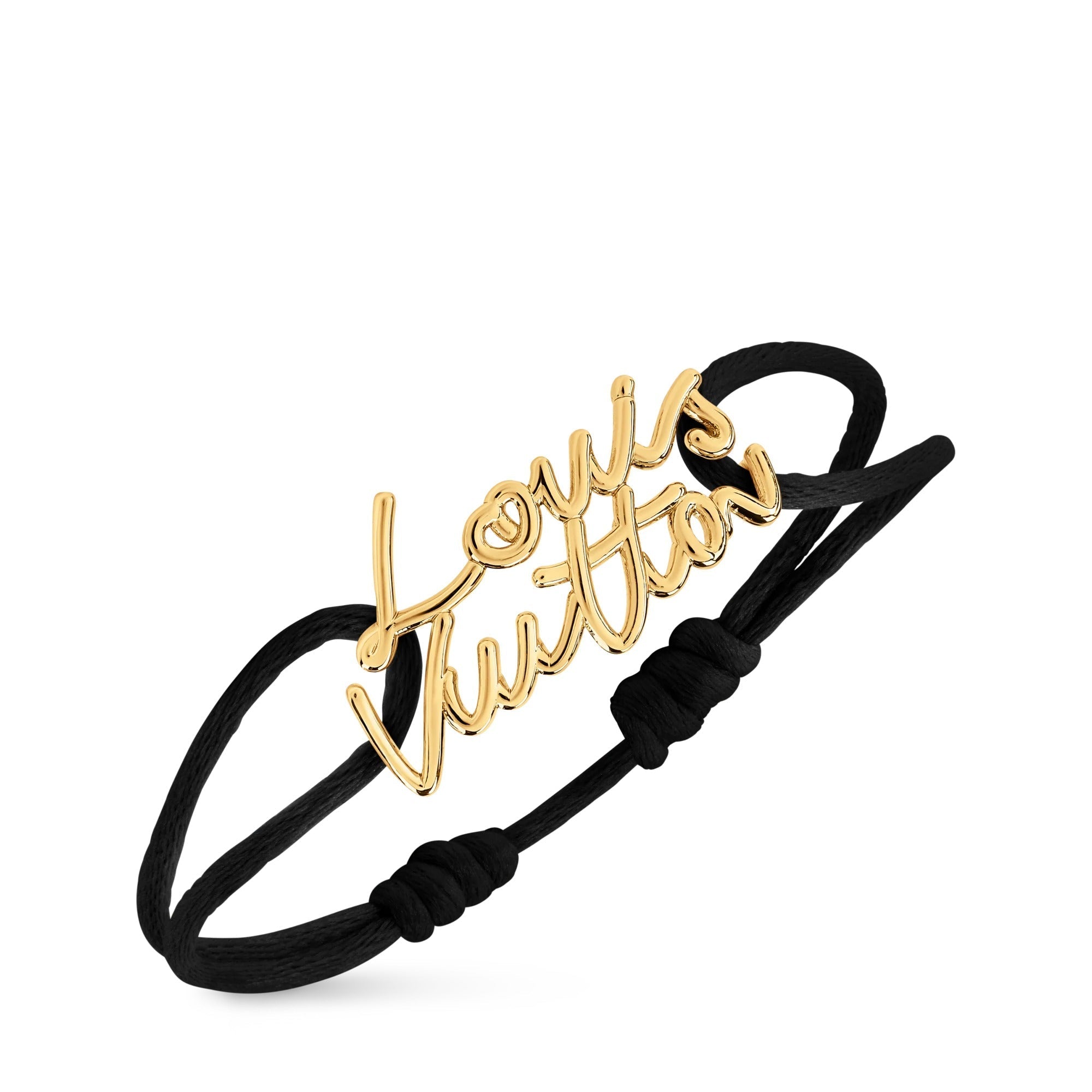 LV Script Bracelet