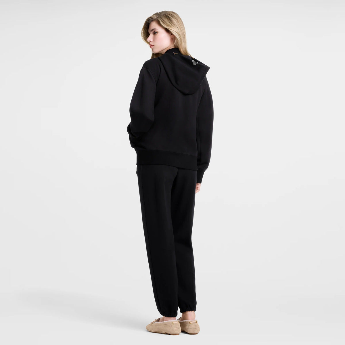 Monogram Accent Hoodie