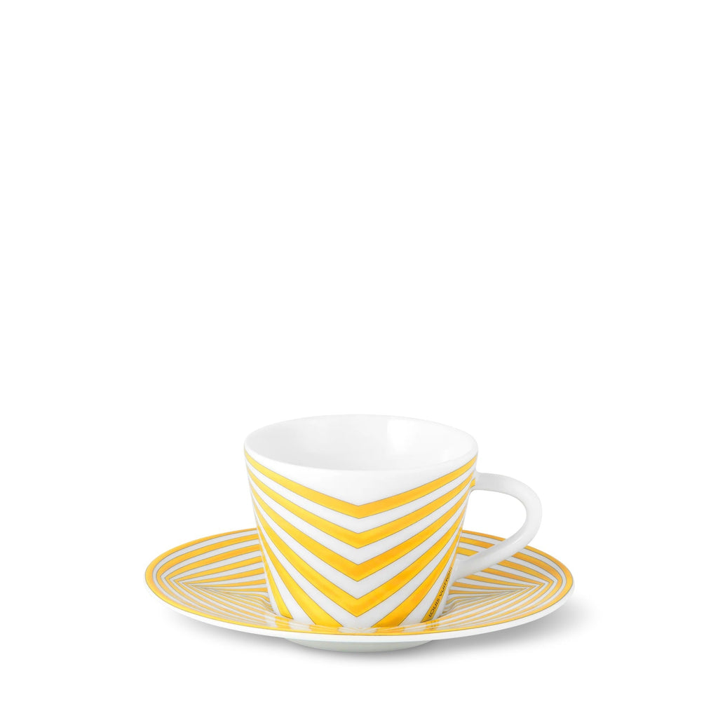 Dolce Vita Set Of 2 Coffee Cups And Saucers