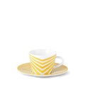 Dolce Vita Set Of 2 Coffee Cups And Saucers