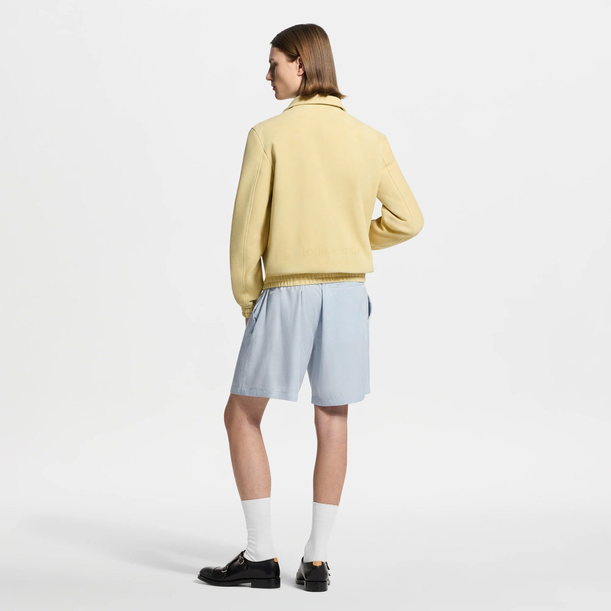 Jacquard Drawstring Shorts