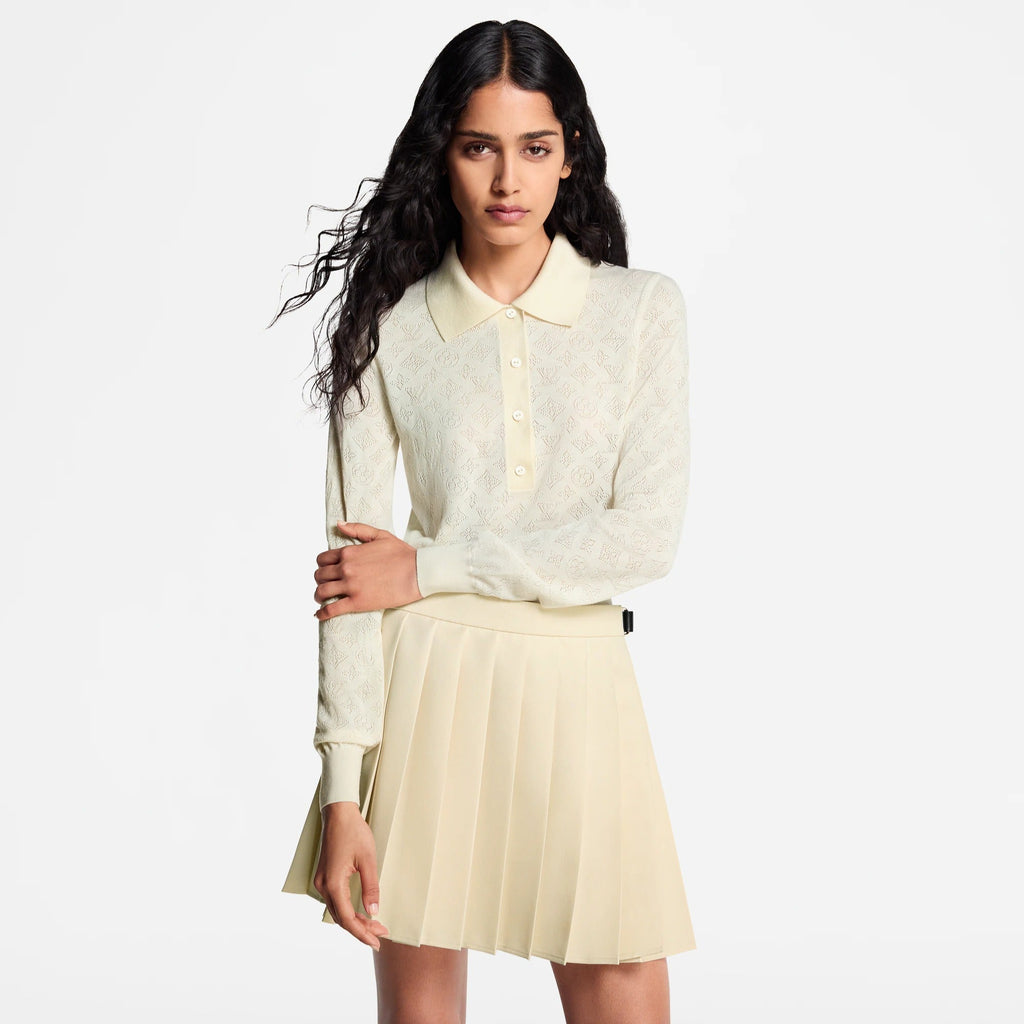 Mahina Long-Sleeved Polo Top
