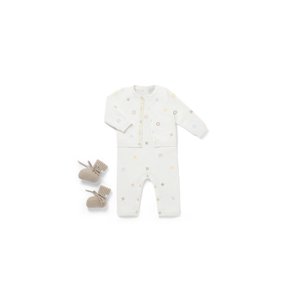 Meli Melo Embroided Cardigan