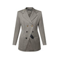 Asymmetrical Double-Breasted Blazer