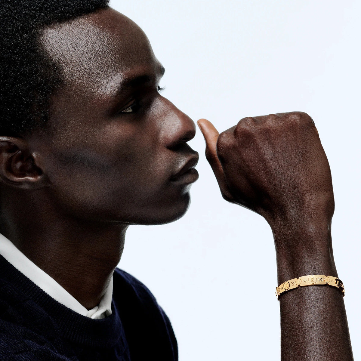 Les Gastons Vuitton Gourmette Bracelet, Yellow Gold