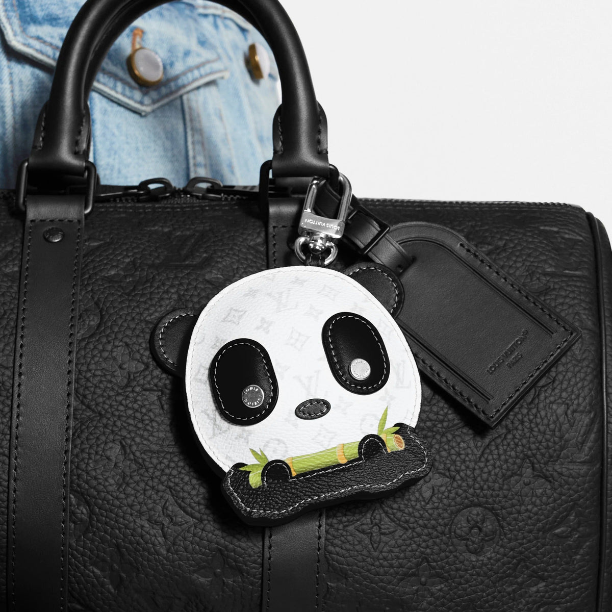 LV Panda Bag Charm