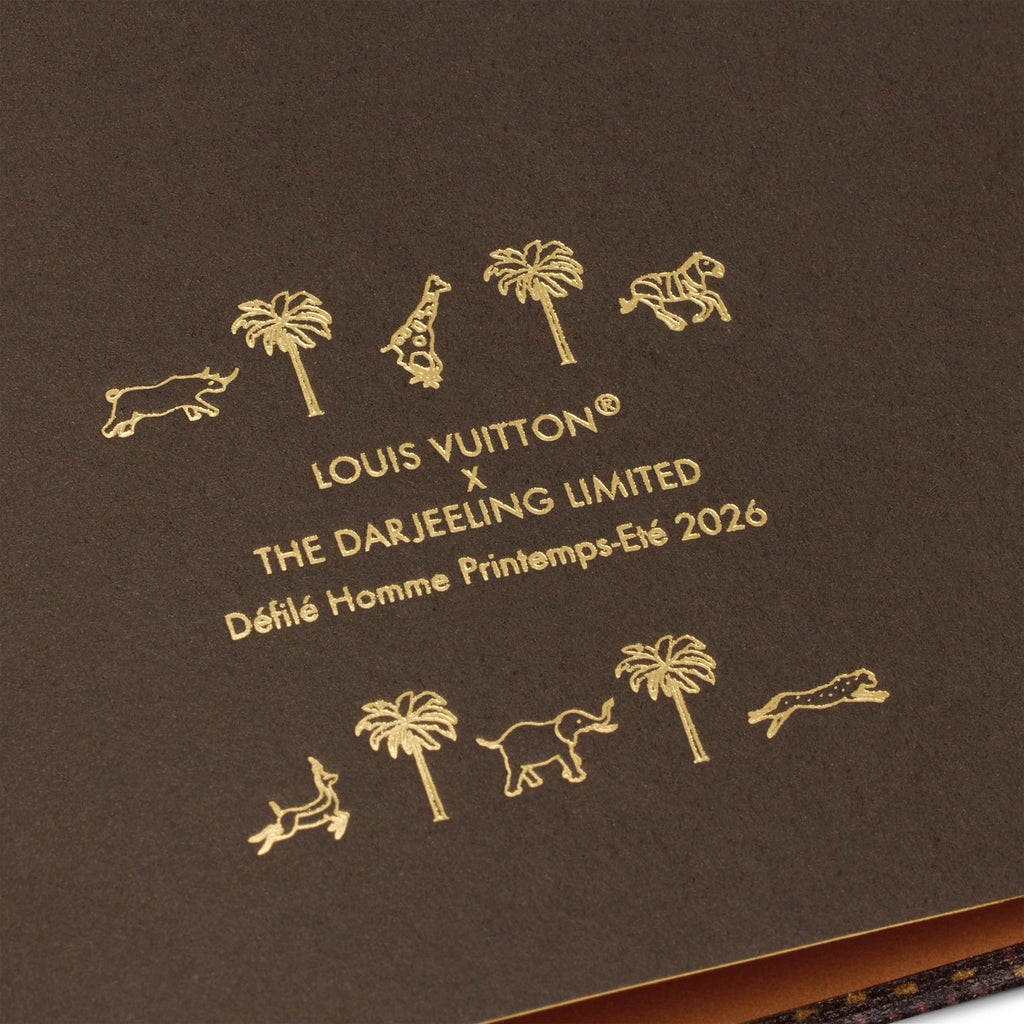 LV x The Darjeeling Limited Jane Notebook