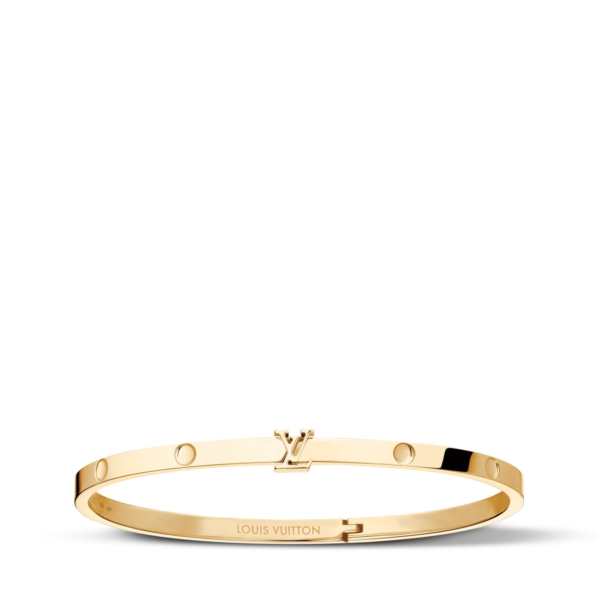 Empreinte Small Bangle, Yellow Gold