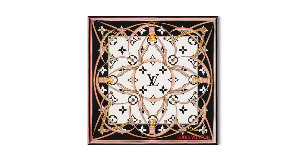 Ultimate Monogram Square 90