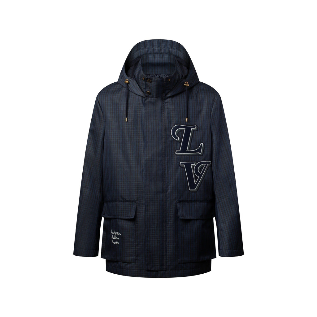 Preppy Hooded Parka
