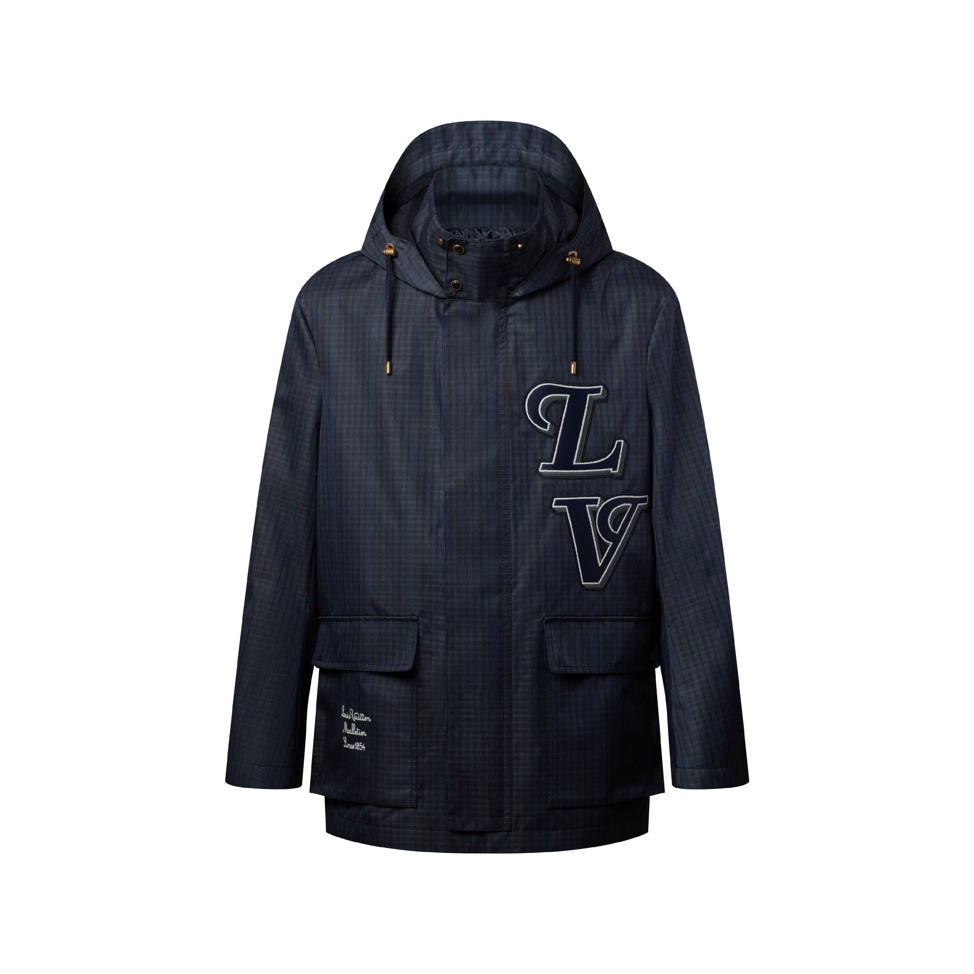 Preppy Hooded Parka
