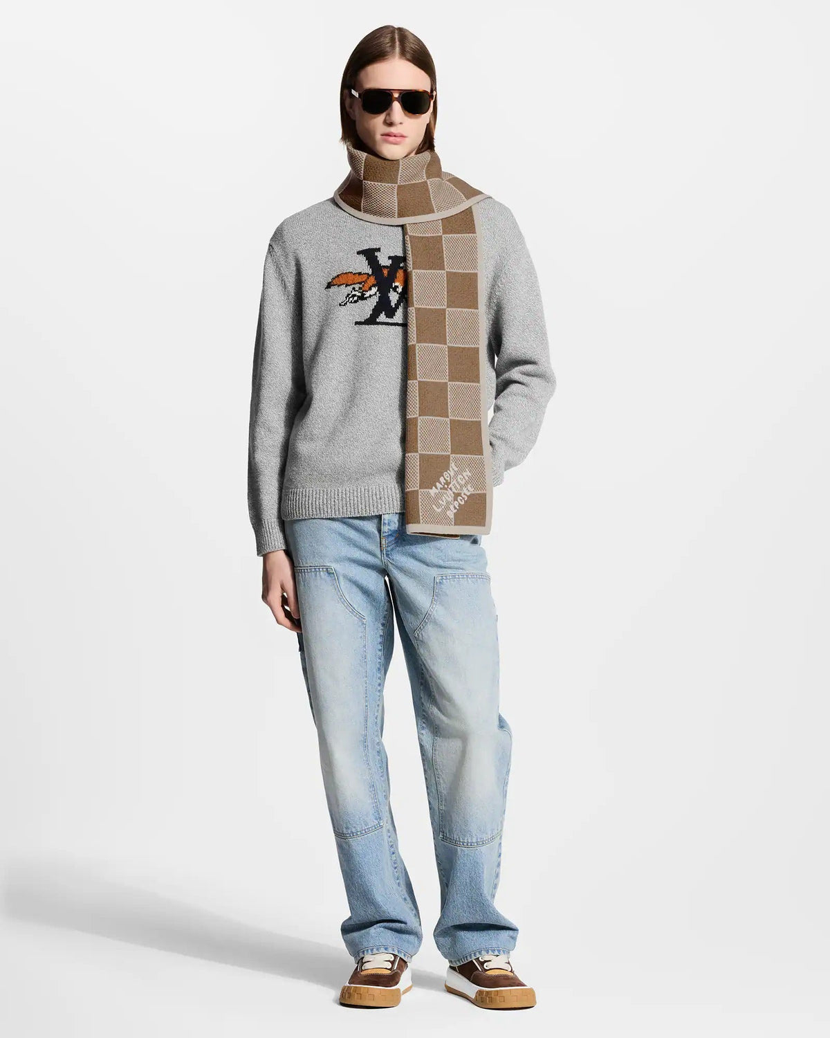 Damier Heritage Scarf