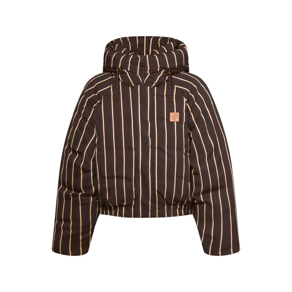 Striped Puffer Jacket