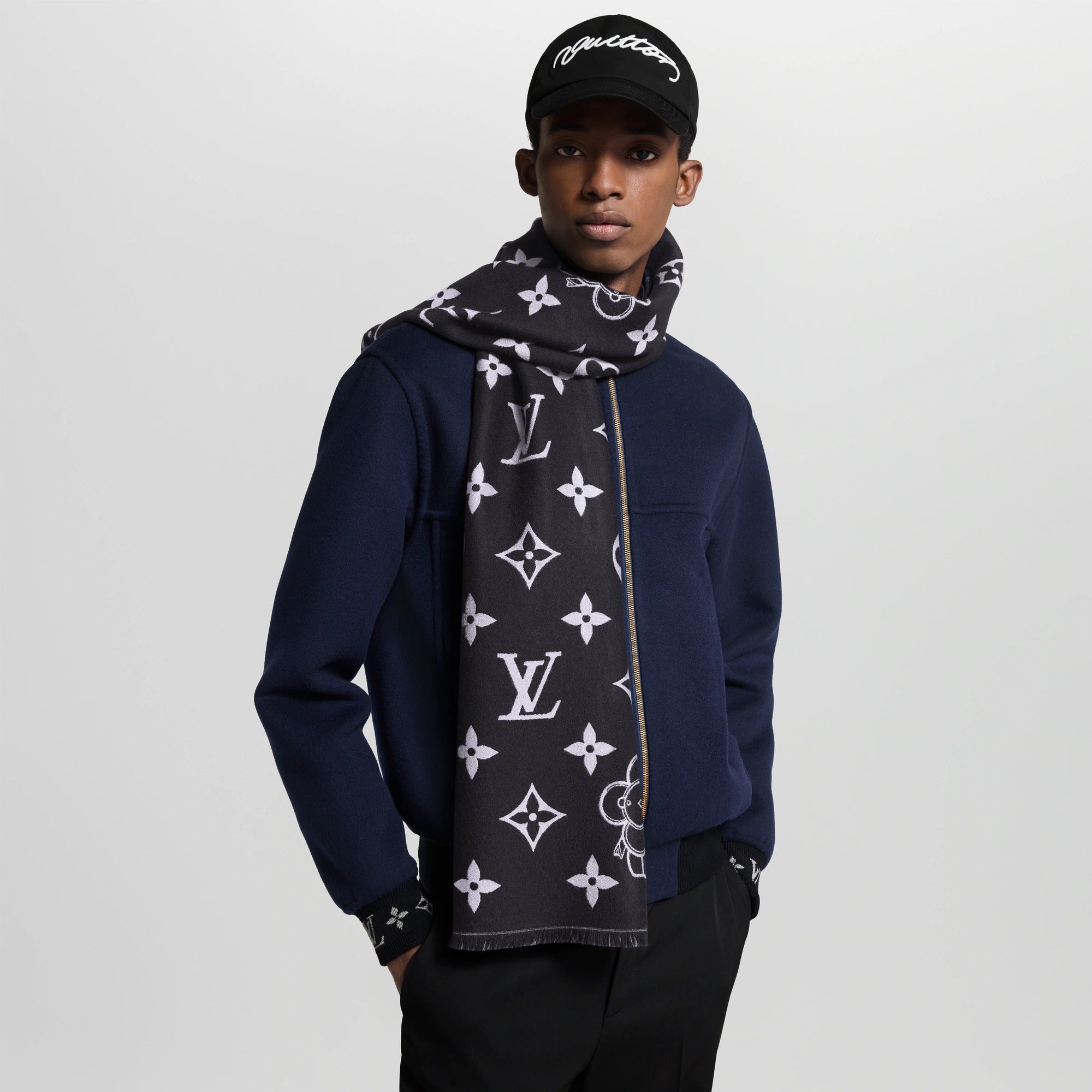 Monogram Vivienne Scarf