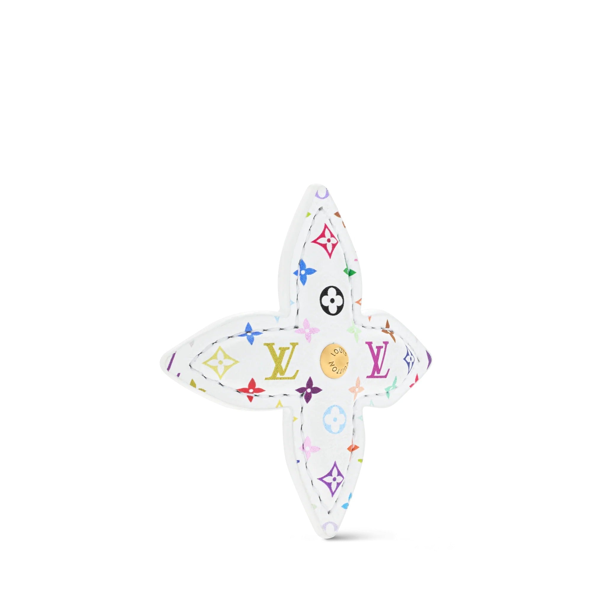 LV x TM Monogram Multicolor Flower Hair Clip