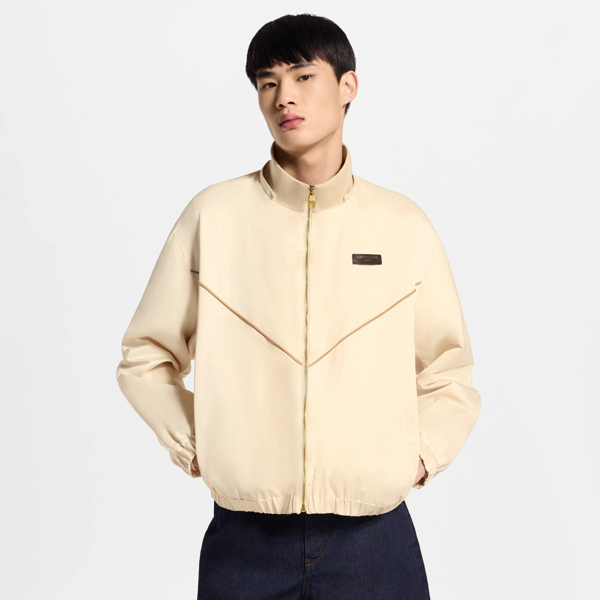 Satin Track Top