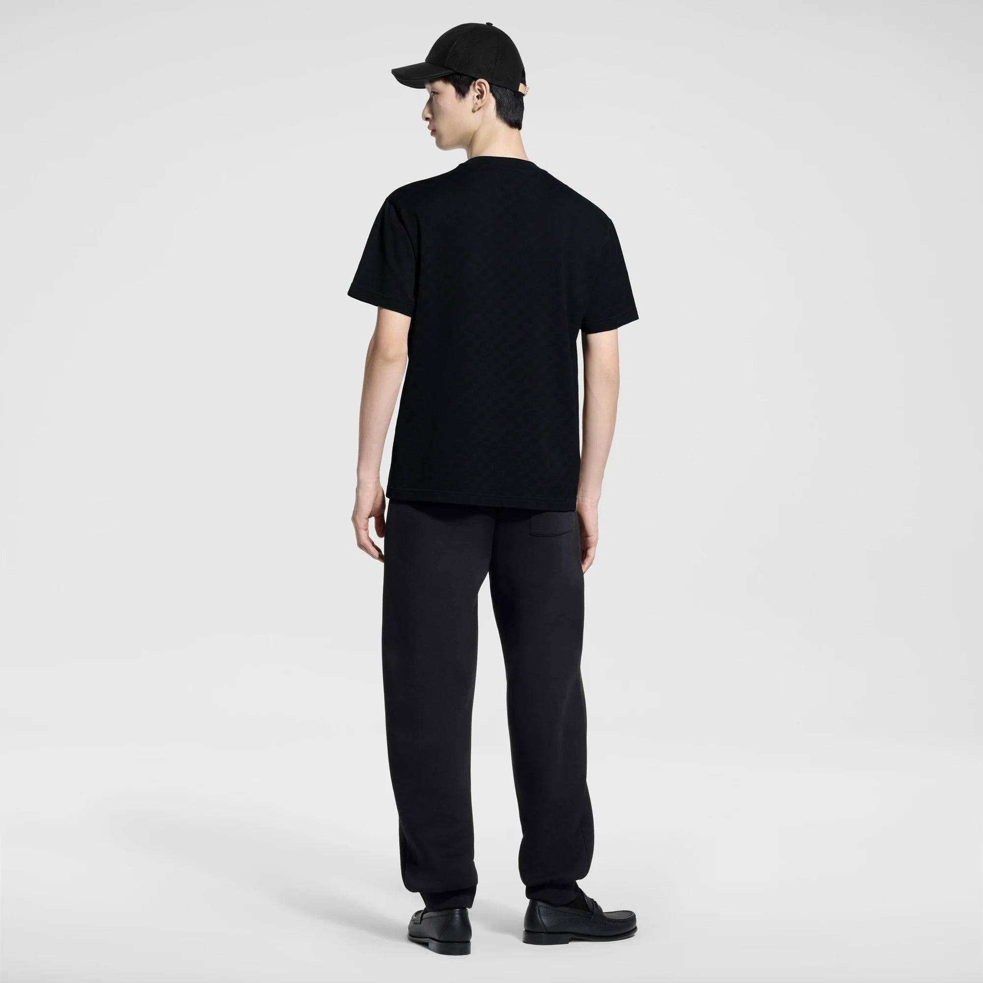 Damier Cotton Pique T-Shirt
