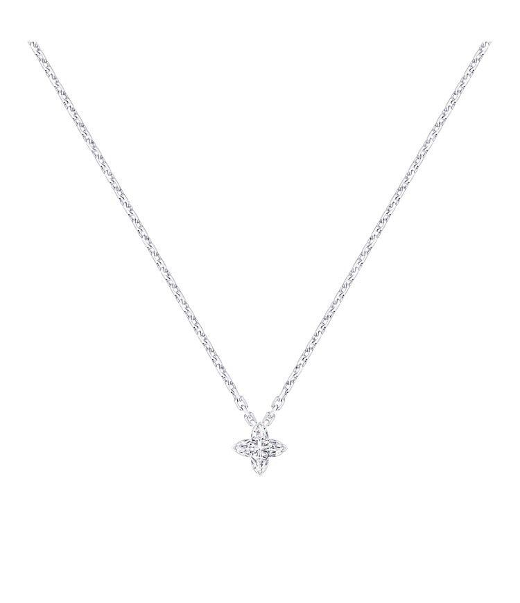 LV Diamonds Pendant, LV Monogram Star cut