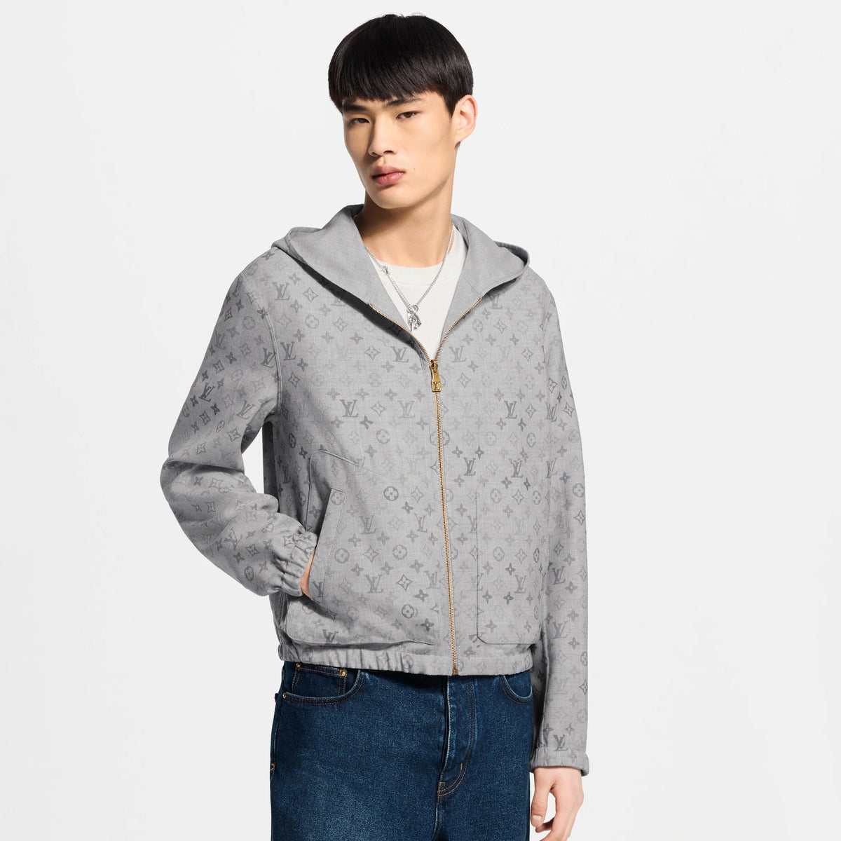 Monogram Double Face Reversible Hooded Blouson