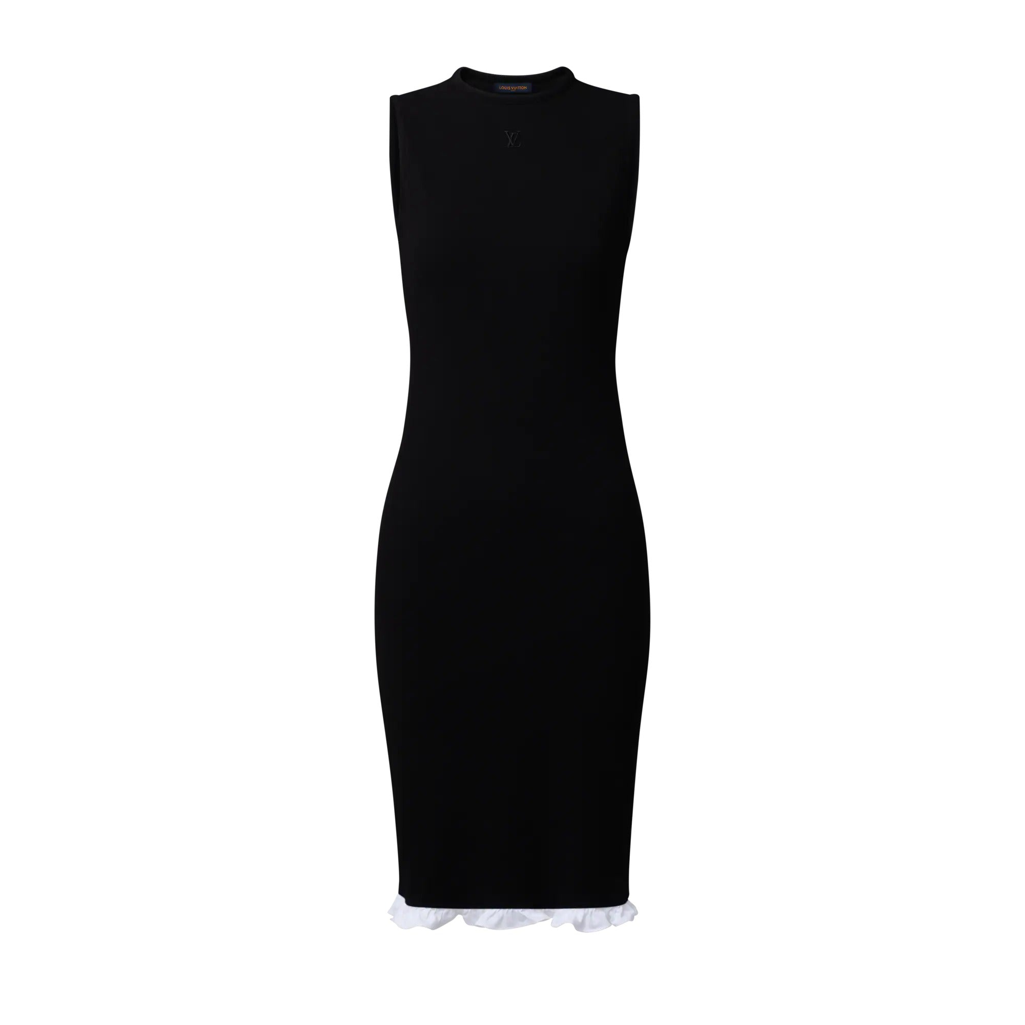 Ruffle Hem Tank Dress
