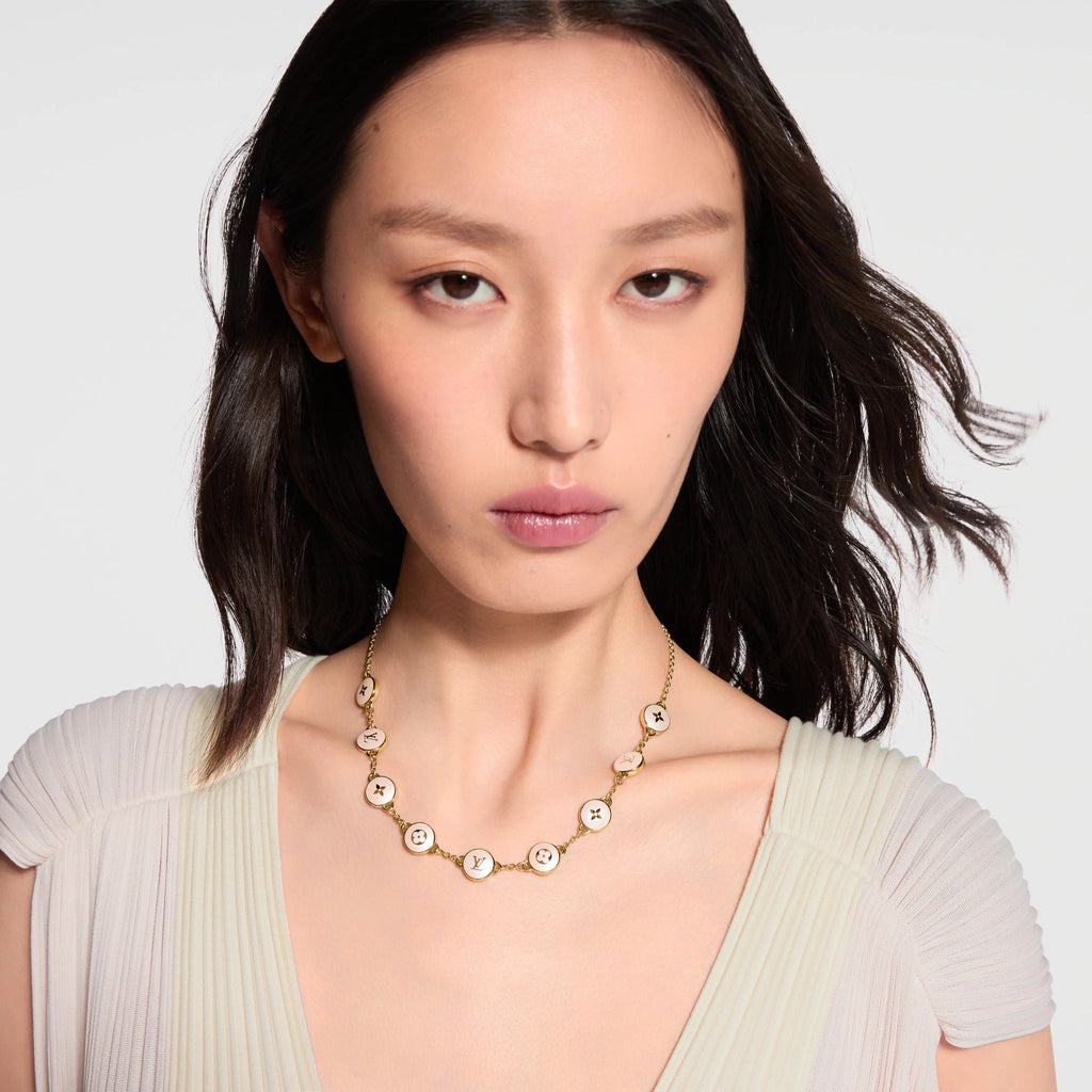 LV Pearly Confetti Necklace