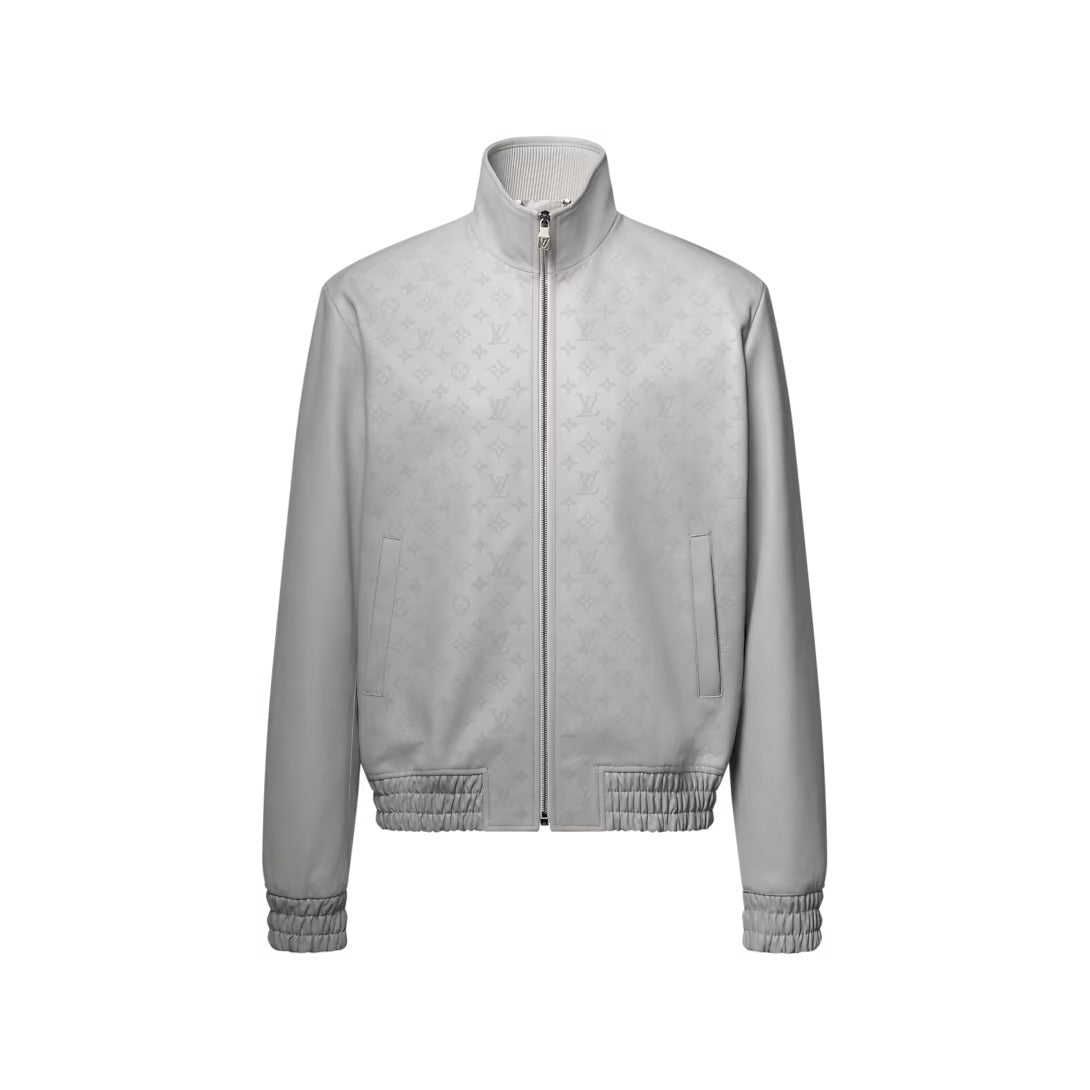 Perforated Monogram Leather Track Top