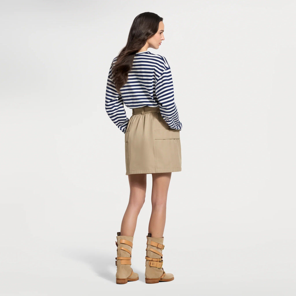 Striped Long-Sleeved Top