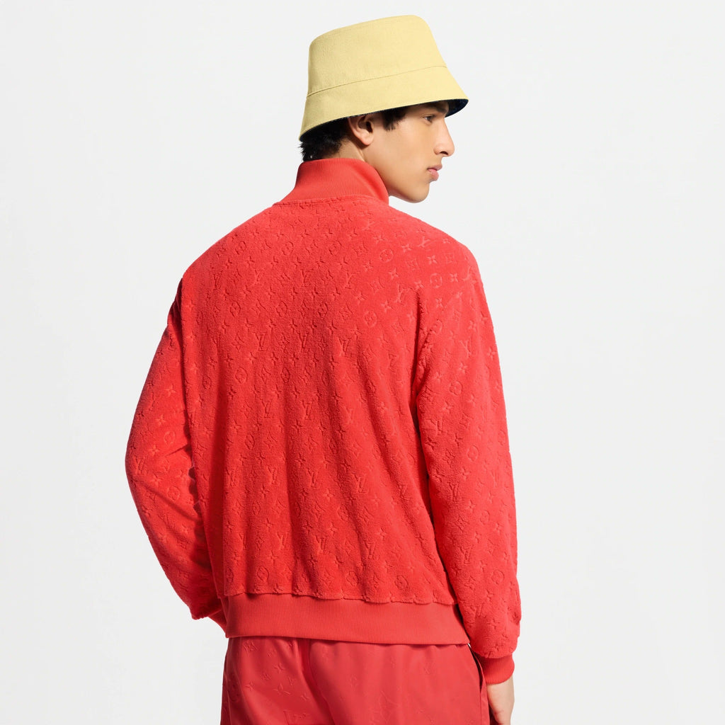 Monogram French Terry Track Top