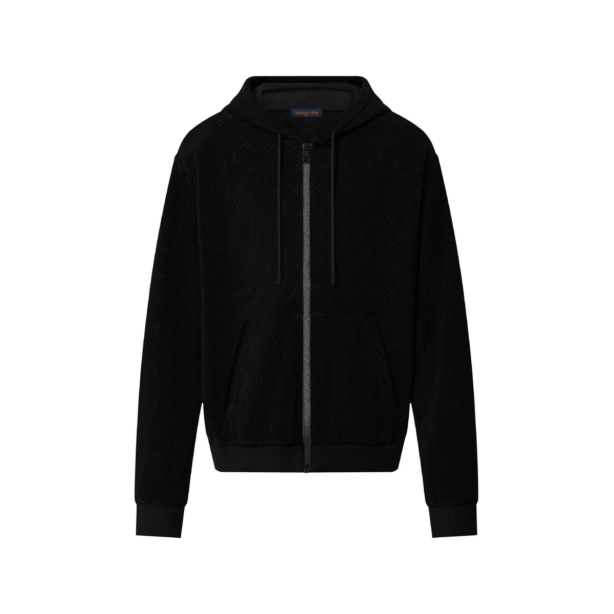 Monogram Terry Zip-Through Hoodie