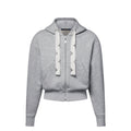 Monogram Flower Accent Hoodie