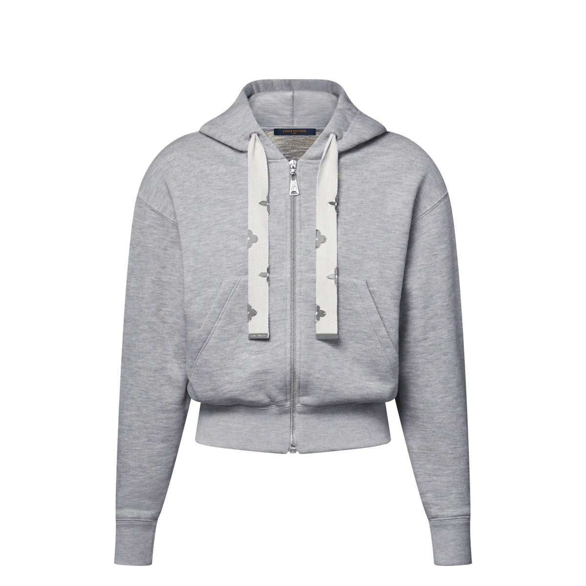 Monogram Flower Accent Hoodie